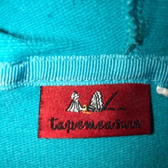 Tape Measure Flip Flop Short Sleeve Hoodie - Picture 4 of 4